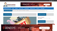 Desktop Screenshot of contact-centres.com